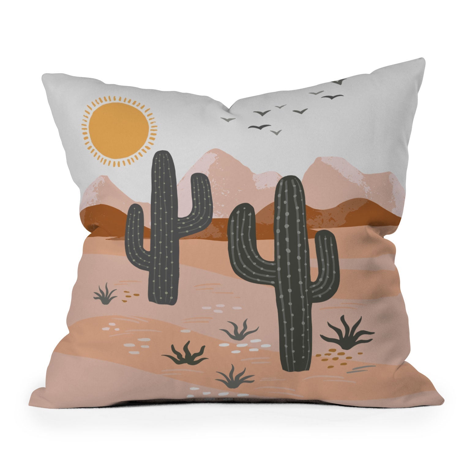 "Ole After The Rain" Indoor / Outdoor Throw Pillows (DS)