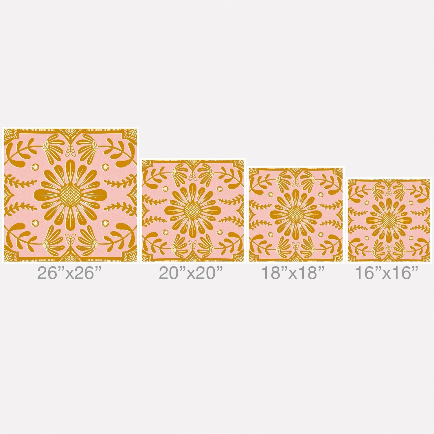 "Ole 60s Love Story" Indoor / Outdoor Throw Pillows (DS)